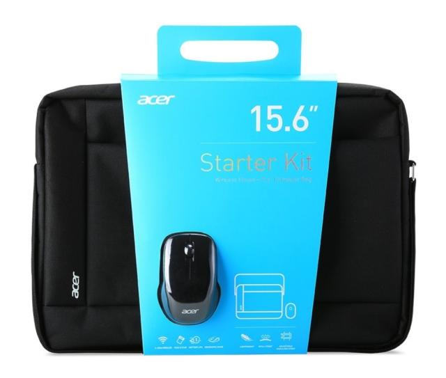 Чанта Acer 15.6" Notebook Starter Kit, Wireless Mouse