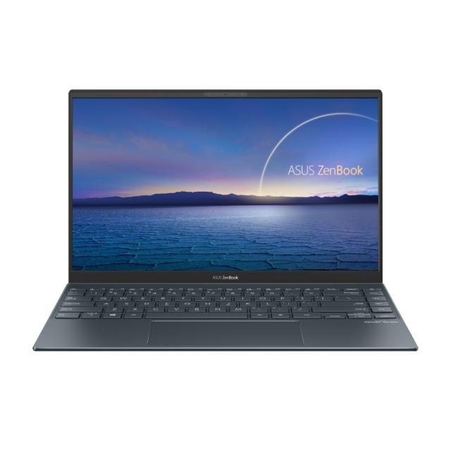 Лаптоп Asus ZenBook UX425EA-WB503R, Intel Core i5-1135G7 (6M Cache, up to 3.6 GHz), 14" IPS FHD (1920x1080) AG 60Hz, 8GB LPDDR4 on board, PCIEG3x2 512G SSD,TPM,Win 10 PRO 64 bit, Sleeve, Illum. Keyboard, Grey