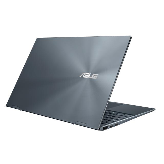 Лаптоп Asus Zenbook Flip OLED UX363EA-OLED-HP721X, Numpad,Intel Core i7-1165G7 2.8 GHz (12M Cache, up to 4.7 GHz),13.3" FHD OLED(1920x1080)Touch Glare,16GB DDR4 on board,512GB PCIE G3X2 SSD, 2x,Illum Thunderbolt 4, Illum. Kbd, Win 11 Pro, Sleeve, Gre