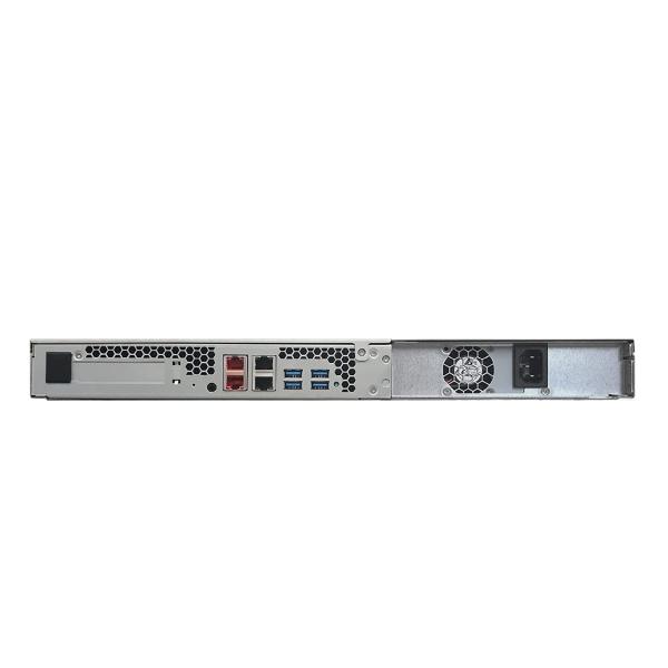 Мрежов сторидж Asustor AS6504RS,1U 4-bay NAS, Intel ATOM C3538 Quad-Core, 8GB DDR4 (Max 128Gb),2 x 2.5G 2 x GLAN, PCIe Gen3 by4GbEx1, 4 USB 3.2Gen2 Type-A, PS 250W Single