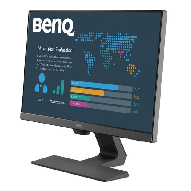 Монитор BenQ BL2283, 21.5'' IPS LED, 5ms, 1920x1080 FHD, Stylish Eye Care Monitor, 72% NTSC, Flicker-free, B.I., LBL, 1000:1, DCR 20M:1, 8 bit, 250cd/m2, HDMI x2, VGA, Audio Line In, Speakers, Tilt, Slim Bezel Design, Black