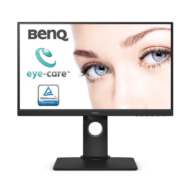 Монитор BenQ BL2480T, 23.8'' IPS, 5ms, 1920x1080 FHD, Business Eye Care Monitor, 72% NTSC, Flicker-free, B.I., LBL, 1000:1, DCR 20M:1, 8 bit, 250cd/m2, VGA, HDMI, DP, Audio Line In, Speakers, Ergonomic Slim Bezel Design, Height Adj. Pivot, Swivel, Ti