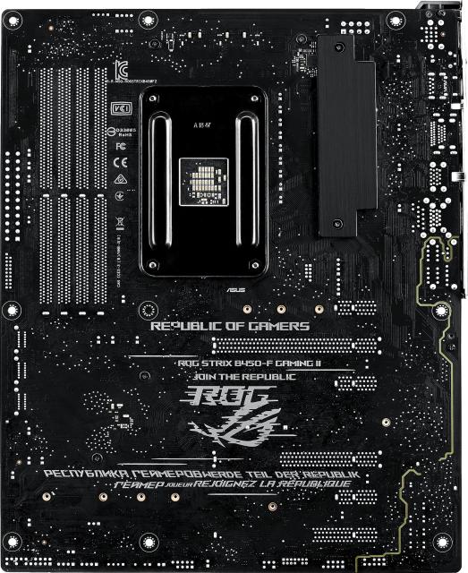 Дънна платка Asus ROG STRIX B450-F GAMING II, B450, AM4, 4 x DDR4, (DP/HDMI)(CFX), PCI-E 3.0, 6x SATA 6Gb/s, 2x M.2 slots, 2x USB 3.2 Gen 2, 1x USB 3.2 Gen 1 Type-C, Aura Sync, ATX