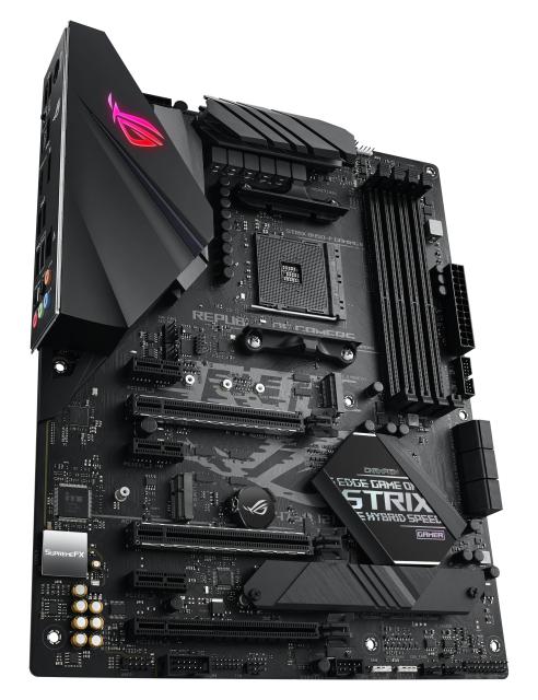 Дънна платка Asus ROG STRIX B450-F GAMING II, B450, AM4, 4 x DDR4, (DP/HDMI)(CFX), PCI-E 3.0, 6x SATA 6Gb/s, 2x M.2 slots, 2x USB 3.2 Gen 2, 1x USB 3.2 Gen 1 Type-C, Aura Sync, ATX
