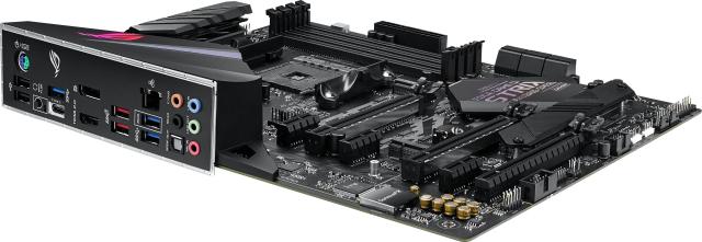 Дънна платка Asus ROG STRIX B450-F GAMING II, B450, AM4, 4 x DDR4, (DP/HDMI)(CFX), PCI-E 3.0, 6x SATA 6Gb/s, 2x M.2 slots, 2x USB 3.2 Gen 2, 1x USB 3.2 Gen 1 Type-C, Aura Sync, ATX