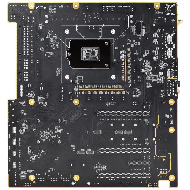 Дънна платка EVGA Z490 DARK K/NGP/N Edition, Z490, LGA1200, 2 x DDR4, PCI-E 3.0 (miniDP)(SLI), 8x SATA 6Gb/s, 2x M.2, 1x USB 3.2 Gen 2 Type C, 5x USB 3.2 Gen 2, Wi-Fi 6, Bluetooth, E-ATX