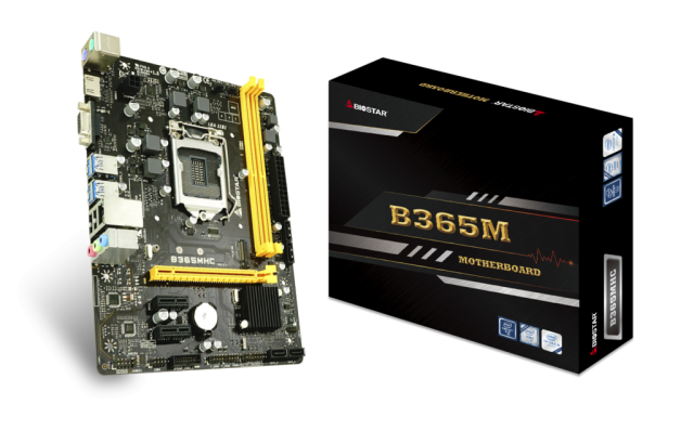 Дънна платка BIOSTAR B365MHC, B365, 2x  DDR4, LGA1151, 4 x SATA III, 64-bit, M.2, (4 x USB 3.1, 2 x USB 2.0, HDMI, VGA, LAN), Micro ATX
