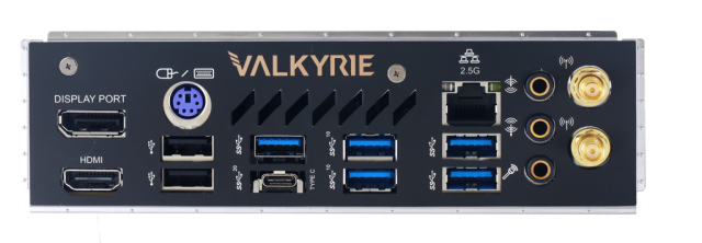 Дънна платка Biostar Z590I VALKYRIE, LGA1200, DDR4, PCI-E 4.0 (DP/HDMI), 4x SATA 6Gb/s, M.2, 1x USB 3.2 Gen 2x2 Type-C, Mini-ITX