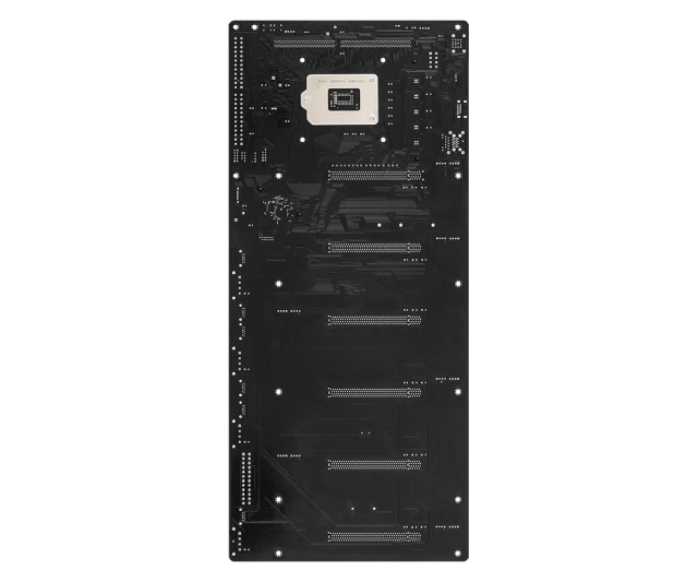 Дънна платка ASRock H510 Pro BTC+, H510, LGA1200, 1 x DDR4, 6 x PCI-E 3.0, 1 Mining Port ,(HDMI), 1x SATA 6Gb/s, 1x M.2, 2x USB 3.2 Gen 1