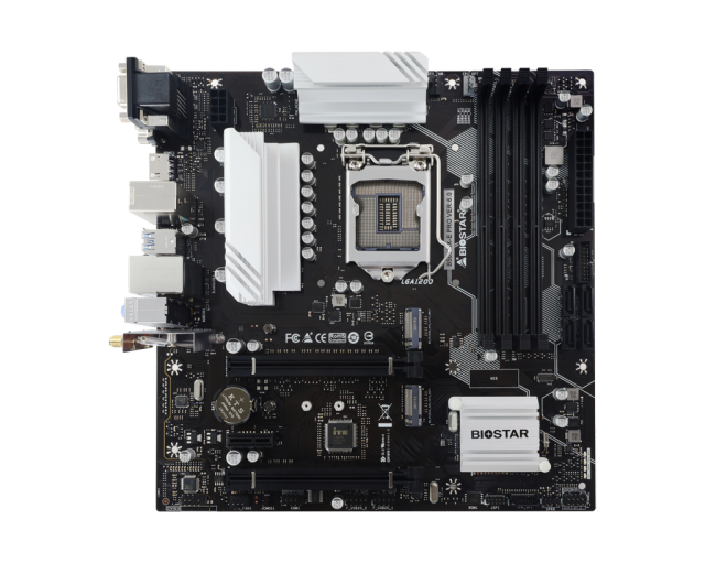 Дънна платка BIOSTAR B560MX-E PRO AX WI-FI 6, socket 1200, mATX