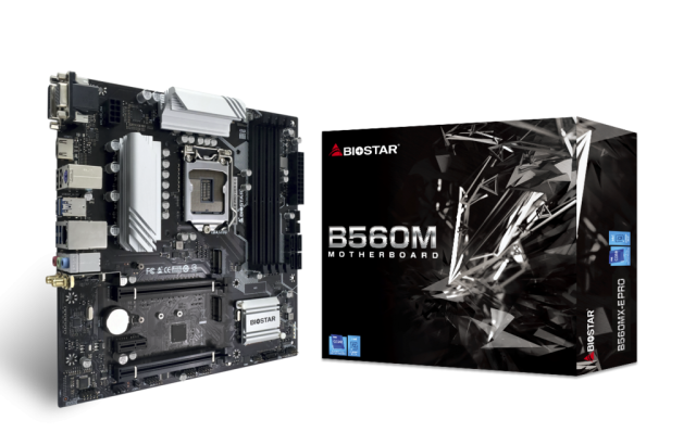 Дънна платка BIOSTAR B560MX-E PRO AX WI-FI 6, socket 1200, mATX