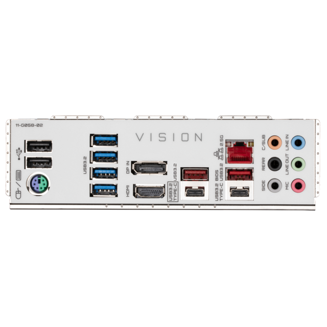 Дънна платка Gigabyte Z590 VISION G, LGA 1200, DDR4, (HDMI&DP), PCI-E 4.0, 6x SATA 6Gb/s, 1x M.2, 2x USB Type-C, ATX