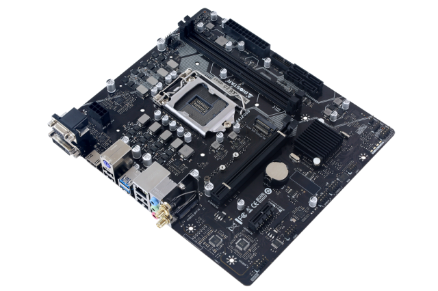 Дънна платка Biostar H510MX/E 2.0, H510, LGA1200, 2xDDR4, PCI-E 4.0, (HDMI&DVI&VGA), 4xSATA 6Gb/s, 1xM.2, 2xUSB 3.2 Gen1, mATX