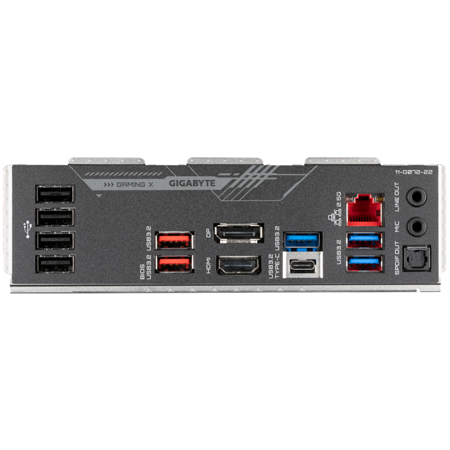 Дънна платка Gigabyte Z690 GAMING X DDR4, Z690, LGA 1700, DDR4, PCI-E 5.0, (DP&HDMI)(CF), 6x SATA 6Gb/s, 4x M.2, 1x USB-C 3.2 Gen 2x2, RGB Fusion,  ATX