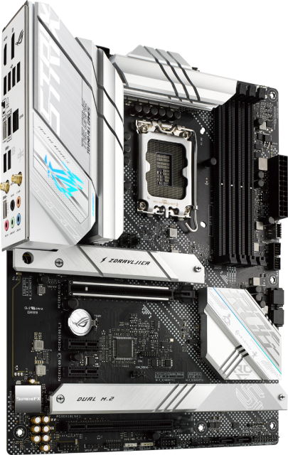 Дънна платка Asus ROG Strix B660-A Gaming WIFI 6, 4 x DDR4, B660, LGA 1700, DDR4, PCI-E 5.0, (DP&HDMI), 4x SATA 6Gb/s, 3x M.2, 1 x USB C 3.2 Gen 2x2, ATX