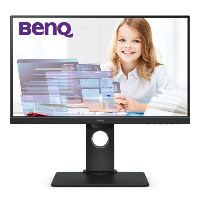 Монитор BenQ GW2480T, 23.8'' IPS, 5ms, 1920x1080 FHD, Business Eye Care Monitor, 72% NTSC?, Flicker-free, B.I., LBL, 1000:1, DCR 20M:1, 8 bit, 250cd/m2, VGA, HDMI, DP, Audio Line In, Speakers, Ergonomic Slim Bezel Design, Height Adj. Pivot, Swivel, T