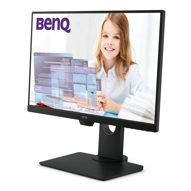 Монитор BenQ GW2480T, 23.8'' IPS, 5ms, 1920x1080 FHD, Business Eye Care Monitor, 72% NTSC?, Flicker-free, B.I., LBL, 1000:1, DCR 20M:1, 8 bit, 250cd/m2, VGA, HDMI, DP, Audio Line In, Speakers, Ergonomic Slim Bezel Design, Height Adj. Pivot, Swivel, T