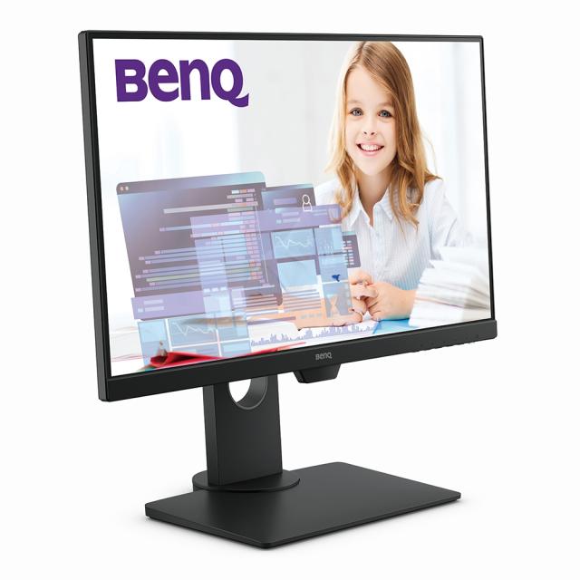 Монитор BenQ GW2480T, 23.8'' IPS, 5ms, 1920x1080 FHD, Business Eye Care Monitor, 72% NTSC?, Flicker-free, B.I., LBL, 1000:1, DCR 20M:1, 8 bit, 250cd/m2, VGA, HDMI, DP, Audio Line In, Speakers, Ergonomic Slim Bezel Design, Height Adj. Pivot, Swivel, T