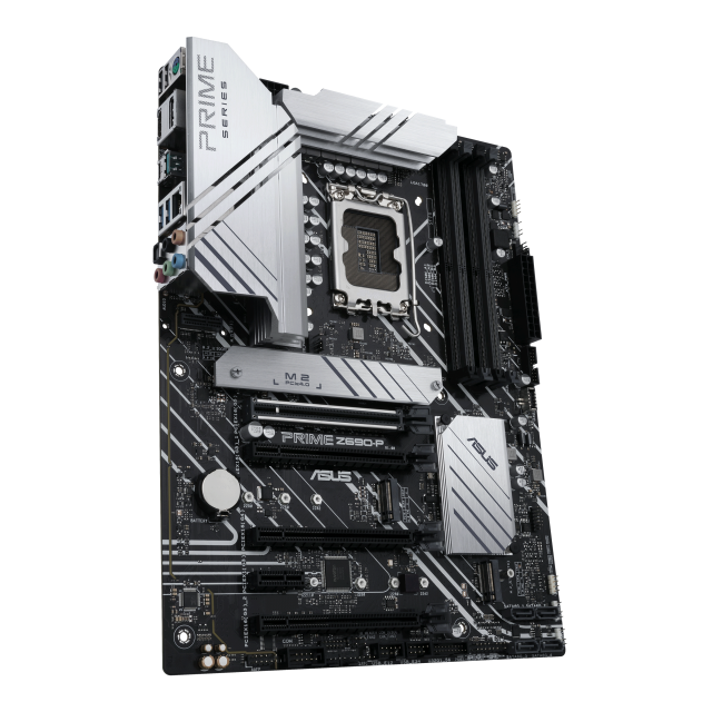 Дънна платка ASUS PRIME Z690-P, Z690, LGA 1700, 4 x DDR5, PCI-E 5.0,(DP&HDMI), 4x SATA 6Gb/s, 3x M.2, 1x USB 3.2 Gen 1 Type-C, Aura Sync RGB, ATX