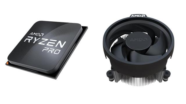 Процесор AMD RYZEN 5 PRO 4650G 6C/12T (3.7 / 4.2 GHz, 11MB), 65W, с Wraith Stealth охлаждане