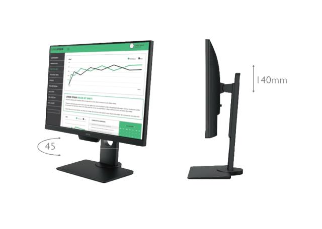 Монитор BenQ BL2581T, 25" IPS, 5ms, 1920x1200, 16:10, Ergonomic, Business Monitor, Slim Bezel, AG, Eye Care Technology, FF, B.I., LBL, 72% NTSC, 1000:1, DCR 20M:1, 300cd/m2, VGA, HDMI, DP, DVI-D, USB Hub, Speakers, Height Adj., Pivot, Swivel, Tilt, B