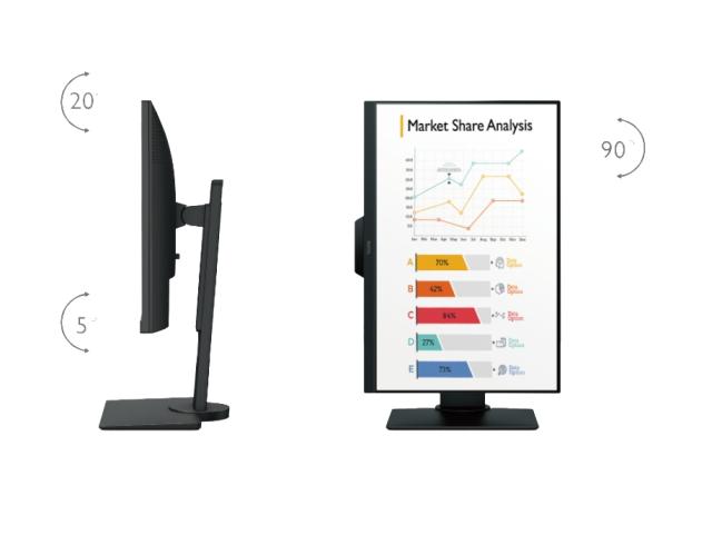 Монитор BenQ BL2581T, 25" IPS, 5ms, 1920x1200, 16:10, Ergonomic, Business Monitor, Slim Bezel, AG, Eye Care Technology, FF, B.I., LBL, 72% NTSC, 1000:1, DCR 20M:1, 300cd/m2, VGA, HDMI, DP, DVI-D, USB Hub, Speakers, Height Adj., Pivot, Swivel, Tilt, B