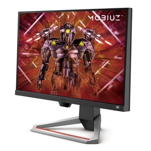 Монитор BenQ MOBIUZ EX2510, 24.5", IPS, HDRi, 144Hz, 1ms, 1920x1080 FHD, FreeSync Premium, 99% sRGB, HDR10, B.I.+, Light Tuner, Black eQualizer, Color Vibrance, Quick OSD, Eye-Care, treVolo Speakers 2.5Wx2, 1000:1, 400 cd/m2, 2x HDMI v2.0, DP, Height
