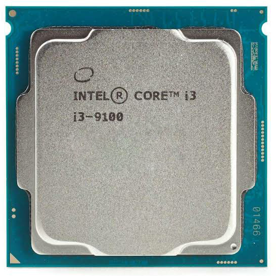 Процесор Intel Coffee Lake Core i3-9100 (4-ядрен), 3.60GHz (up to 4.20GHz ), LGA1151, 6MB, 65W, TRAY, без охлаждане
