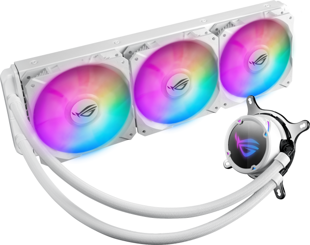 Охладител за процесор ASUS ROG Strix LC 360 RGB White Edition, Aura Sync