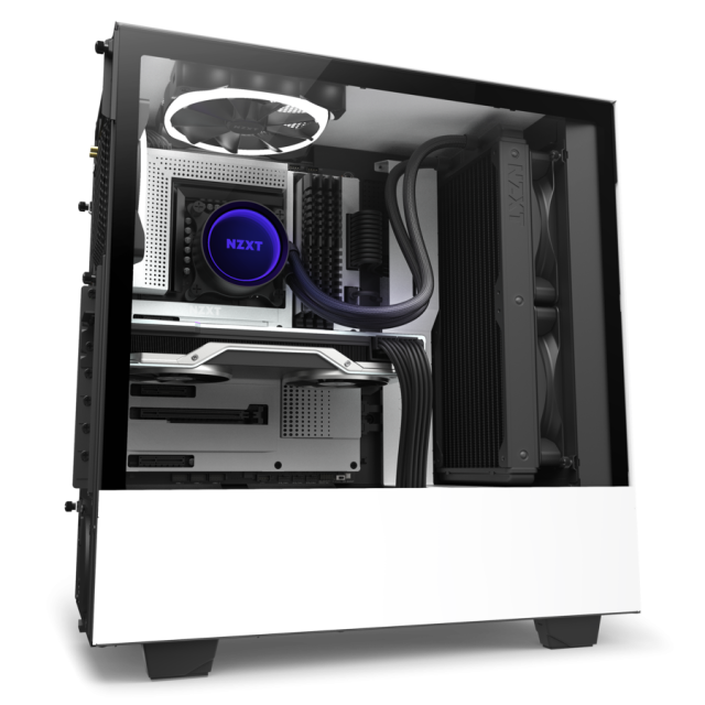 Охладител за процесор NZXT Kraken X53 (240mm), водно охлаждане, AMD/Intel