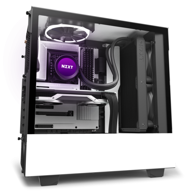 Охладител за процесор NZXT Kraken Z63 (280mm), водно охлаждане с дисплей, RL-KRZ63-01 AMD/Intel