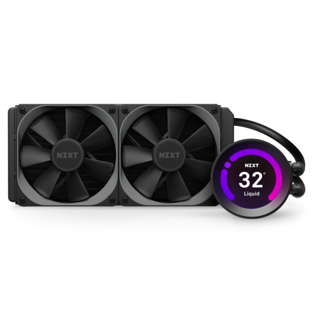Охладител за процесор NZXT Kraken Z53 (240mm), водно охлаждане с дисплей, RL-KRZ53-01 AMD/Intel