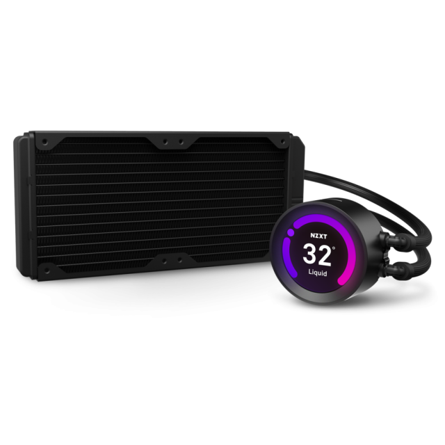 Охладител за процесор NZXT Kraken Z53 (240mm), водно охлаждане с дисплей, RL-KRZ53-01 AMD/Intel