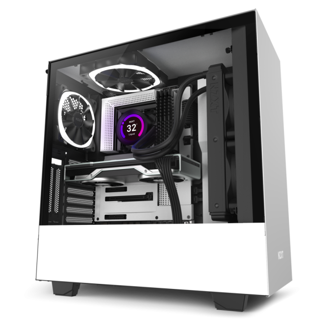 Охладител за процесор NZXT Kraken Z53 (240mm), водно охлаждане с дисплей, RL-KRZ53-01 AMD/Intel