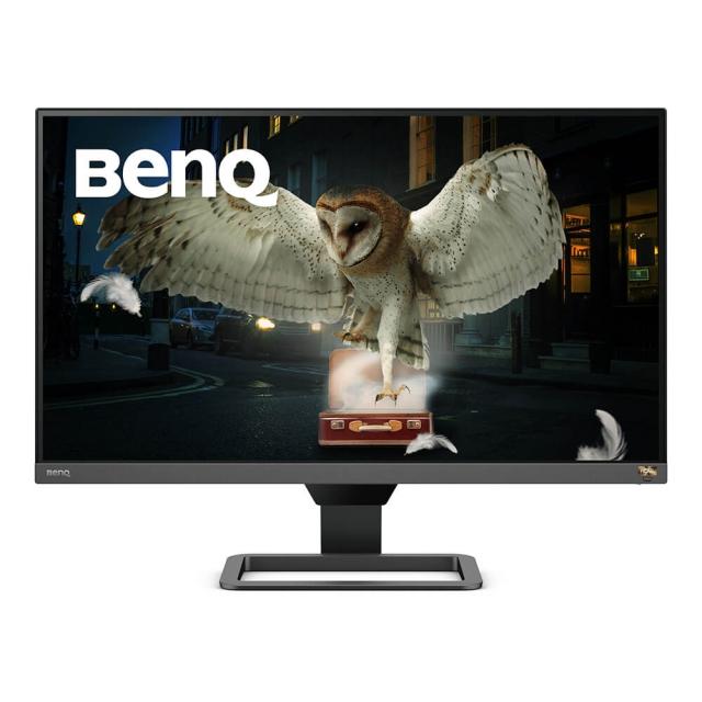 Монитор BenQ EW2780Q, 27" IPS, HDRi, 5ms, 2560x1440 2K QHD, 99% sRGB, Super Resolution, Smart focus, Flicker-free, B.I.+, LBL, 1000:1, DCR 20M:1, 8bit, 350 cd/m, HDMI (v2.0) x2, DisplayPort (DP), treVolo Speakers 5W x2, Tilt, Vesa 100x100, Bezel-less