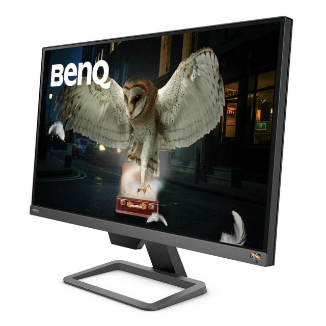 Монитор BenQ EW2780Q, 27" IPS, HDRi, 5ms, 2560x1440 2K QHD, 99% sRGB, Super Resolution, Smart focus, Flicker-free, B.I.+, LBL, 1000:1, DCR 20M:1, 8bit, 350 cd/m, HDMI (v2.0) x2, DisplayPort (DP), treVolo Speakers 5W x2, Tilt, Vesa 100x100, Bezel-less