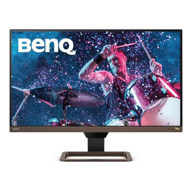 Монитор BenQ EW2780U, 27" IPS, HDRi, 5ms, 3840x2160 4K, 99% sRGB, Flicker-free, B.I.+, LBL, 1300:1, DCR 20M:1, 10bit, 350 cd/m, HDMI (v2.0) x2, DisplayPort (DP), USB Type-C (PowerDelivery 60W, DP Alt mode), treVolo Speakers 5W x2, Tilt, Vesa 100x100,