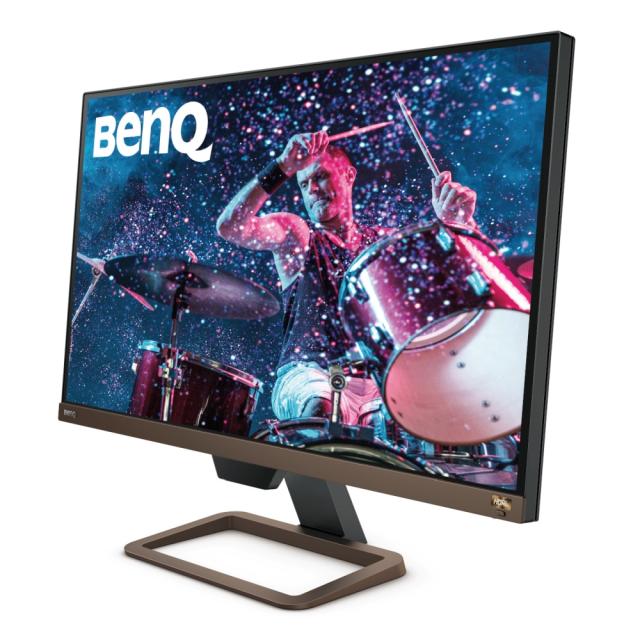 Монитор BenQ EW2780U, 27" IPS, HDRi, 5ms, 3840x2160 4K, 99% sRGB, Flicker-free, B.I.+, LBL, 1300:1, DCR 20M:1, 10bit, 350 cd/m, HDMI (v2.0) x2, DisplayPort (DP), USB Type-C (PowerDelivery 60W, DP Alt mode), treVolo Speakers 5W x2, Tilt, Vesa 100x100,