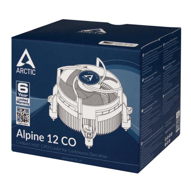 Охладител за процесор Arctic Alpine 12 CO, 1156/1155/1151/1150/1200