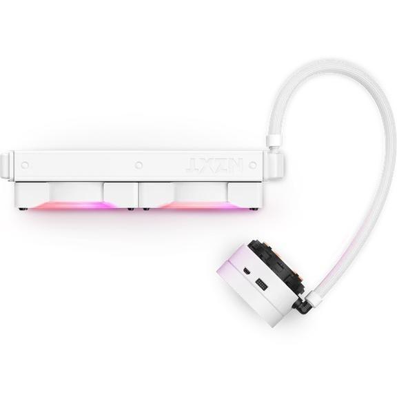 Охладител за процесор NZXT Kraken X53 RGB (240mm), AMD/Intel, Бял