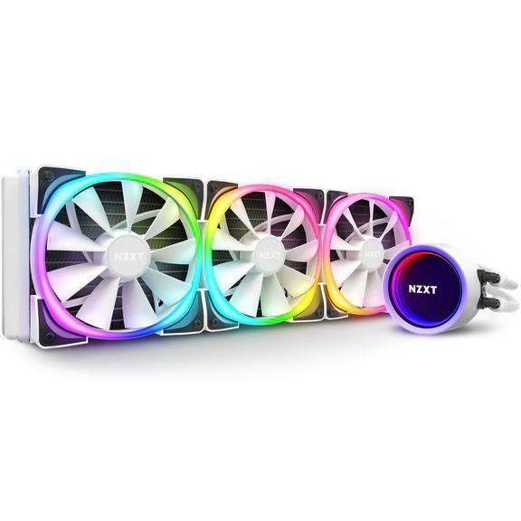 Охладител за процесор NZXT Kraken X73 RGB (360mm), AMD/Intel, Бял