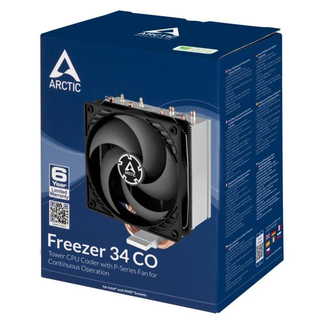 Охладител за процесор Arctic Freezer 34 CO, Intel/AMD