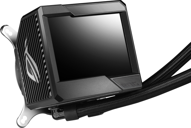 Охладител за процесор ASUS ROG RYUJIN II 360, Noctua NF-F12 IndustrialPPC Fans, 3.5" Full Color LCD Display