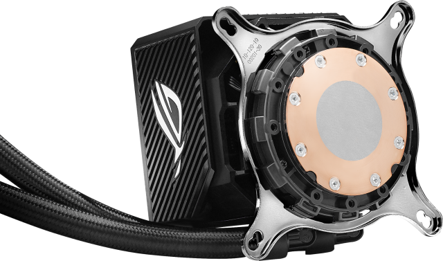 Охладител за процесор ASUS ROG RYUJIN II 360, Noctua NF-F12 IndustrialPPC Fans, 3.5" Full Color LCD Display