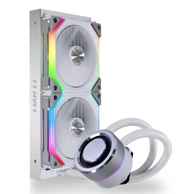 Охладител за процесор Lian Li GALAHAD 240 SL V2, White, ARGB, Water AMD/INTEL