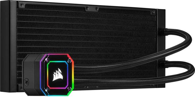 Охладител за процесор Corsair iCUE H115i Elite Capellix 280 Black RGB AMD/INTEL, CW-9060047-WW