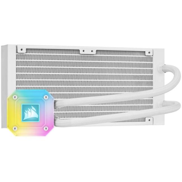 Охладител за процесор Corsair iCUE H100i Elite Capellix 240 White RGB AMD/INTEL