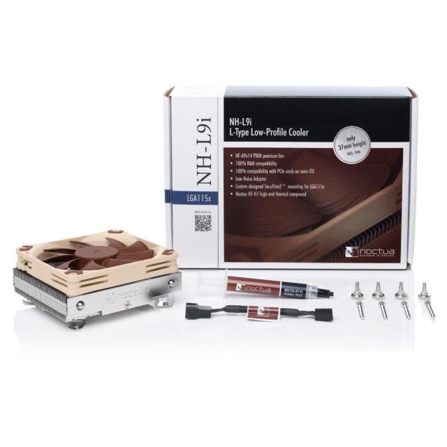 Охладител за процесор Noctua NH-L9i, Intel LGA1150, LGA1151, LGA1155, LGA1156, LGA1200, AMD AM4