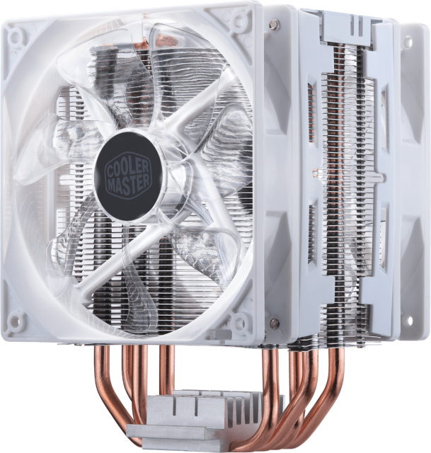 Охладител за процесор Cooler Master Hyper 212 LED Turbo White Edition, 4-Pin (PWM), AMD/INTEL