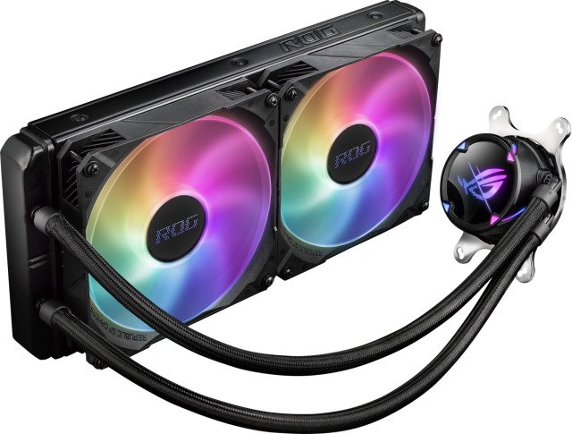 Охладител за процесор ASUS ROG STRIX LC II 280 ARGB, AIO